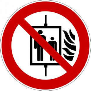 Zabranjeno korišćenje lifta u slučaju požara
