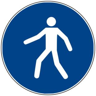 Obavezno kretanje po pešačkoj stazi
