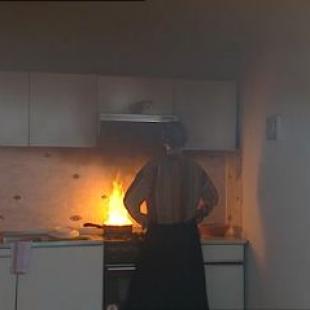 Požar u kuhinji 2